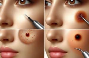 mole removal healing stages services and treatment in metro phoenix area arizona 1024x675 1